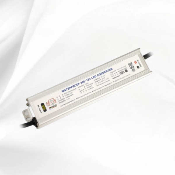 고품질 SMPS 300W 12V LED컨버터 방수형 국산 KC인증