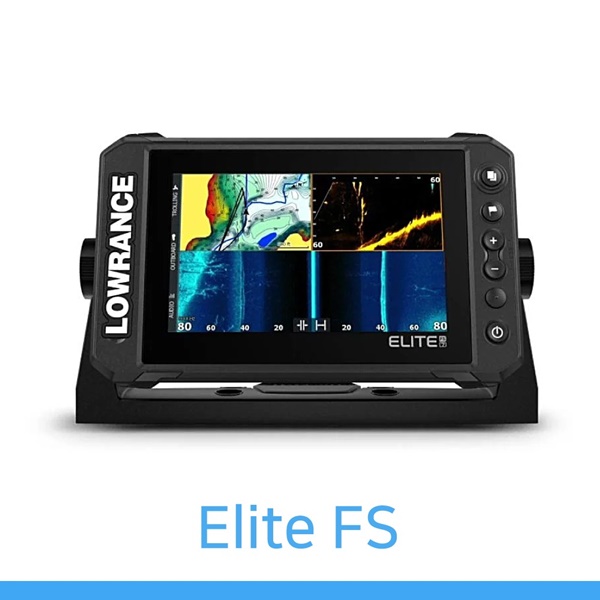로렌스어탐기 GPS 플로터 어군탐지기 EliteFS9+TD3in1